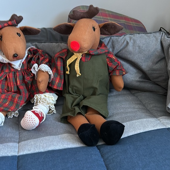 Christmas Reindeer Family- stuffed - Picture 6 of 8